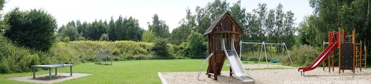 Spielplatz -Goorstorf- der Gemeinde Bentwisch