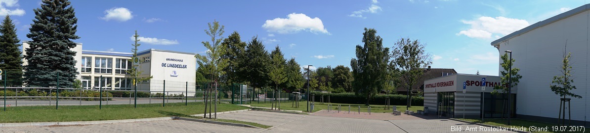 Grundschule - De Likedeeler - und Sporthalle in Rövershagen