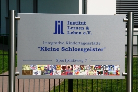 Kita Gelbensande Schild web