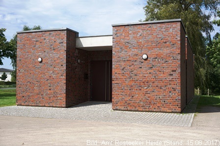 Feierhalle in Rövershagen Außenansicht